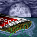 Chocolate Moon by Cybris