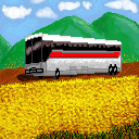 First Tile!, hope you like it.. If you're not asleep on a bus, you're soaking up endless countryside. by funkninja