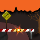 Road closed - go away! (No8) by indigoe