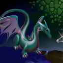 Dragon meets Unicorn ^^ by feathre