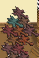 Squadron of Symmetrical Pteromys Volans. by samuelf