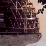 Egg-shaped building under construction in London. (own photo) by gecko