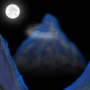 Just as it was ages ago, Mt. Olympus stands tall and proud. by Gene