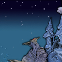 cabbage fish bird and ice trees and starzz by greg