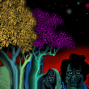 alien trees and elvis by greg