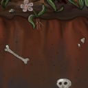 Cross section analysis of the backyard (No14) Yeah I like flowers, do you? by indigoe