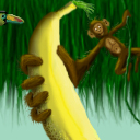 MONKEY! BANANA! TOUCAN! YAY! by antaydos