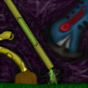 Stick it in the mud and keep it warm by Straxz