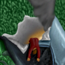 Plane crash in the jungle with casualty by antaydos