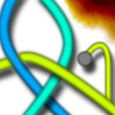 clones of lines - and a gray dot by BlackZombie