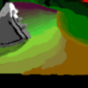 mountain sunset by SpiderX