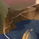Iceberg in the bay by jeffery