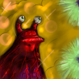 The blob wants to eat furrballs!!! by Primal_r