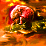 Monkey Love by tyeddyedeyes