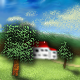 a house by the wood by Jakub Sudra