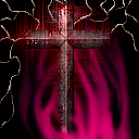 The holy bloody cross, charging up by evil by Le_Saint