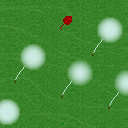 Dandelion Seeds in the Breeze by Tekhne