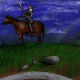 Mounted Spearman. by Primal_r