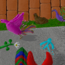 Waterboy and the animals escapes the farm the guard-lobster takes up the chase for the prisoners by Straxz