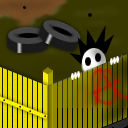 wood fence by knox