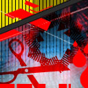 bloody mess (don't play with scissors) by jessejericho