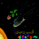 psychedelic whale from hitchkikers guide to the galaxy by voidmain