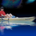 Some dude pimpin' round in a boat. This was a hard one so forgive me. :) by trippah