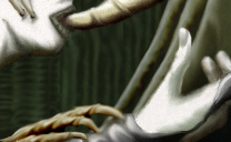 you can't do a Giger tribute without a pale skinned woman with something questionable in her mouth... by miskate