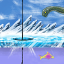 chilly dino fishin' by stutte