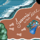 Where is BluJeann? She was washed away by the tide, while building sandcastles on her secret beach. by BluJeann