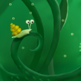 Look its a cute little snail! =) by indigoe