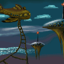 flying cities and aeroplane birds by zkreso