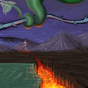 Every Quilt Needs Its Own Lava Flow. by gecko