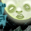 Look mom it's the moon!! (and some vandals with spraycans had to ruin everything...) by Mystery User Number 354125