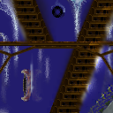 up the stairs and down the river/waterfall by raganaga