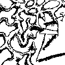 bw#2... a knife... some biological stuff ... lots of wackyness... by Primal_r