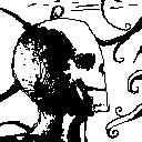 Smiley Face (left side at 3 am) by TonchyZ