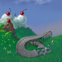 Roads Replaced Rivers by gecko