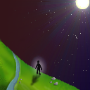 i feel so small in the light of the dying sun - 3rd tile ever by phr