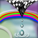 Checkered Rainbow by toon