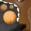 4 planets(second tile) by Onique