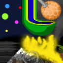 BubbleMakingNight (my 4th tile) by anton