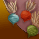 end with a flourish, er, radish by Tamago