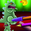 valley of the Reptar desktop toys by raganaga