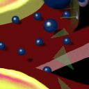 Blueberries Bouncing by Lemon Drops by BlackTerror