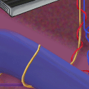 everybody needs a pipe to wind a piece of string around by Tamago