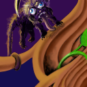 Slothy has three legs and a tail... and he walks with his tail and never uses his legs. by slothyrules
