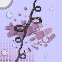 Third tile went with a cube and bubble theme :) by RunicPagan