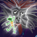 The green guy gettin electrecuted is a parody TMNT lol! by MDx3000