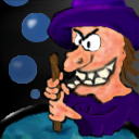 Tile #4 - Witch and Cauldron by TexanPenguin